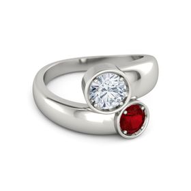 Round-Cut Wrap Ring