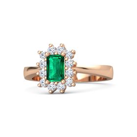 Emerald Ballerina Ring