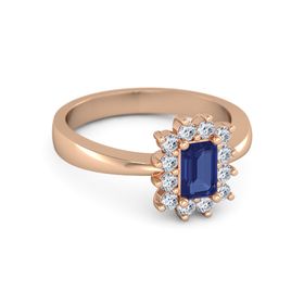 Emerald Ballerina Ring