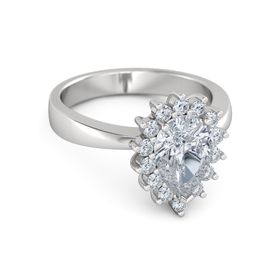 Pear Ballerina Ring