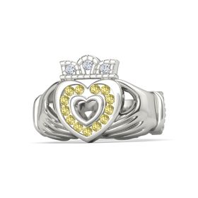 Brilliant Claddagh Ring