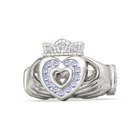 Brilliant Claddagh Ring