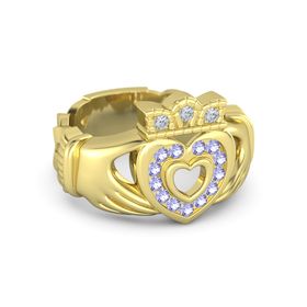 Brilliant Claddagh Ring