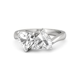 Twin Hearts Ring