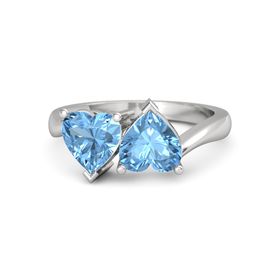 Twin Hearts Ring