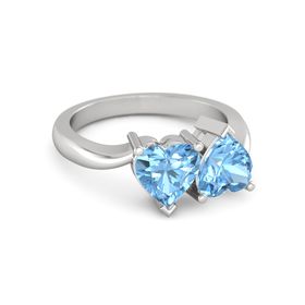 Twin Hearts Ring