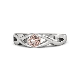 Two Paths Solitaire Ring
