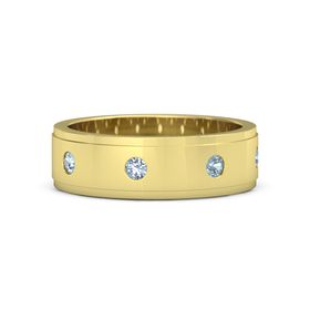 Gemstone Band (7mm wide)