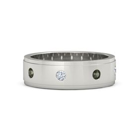 Gemstone Band (7mm wide)