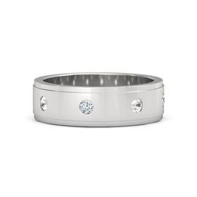 Gemstone Band (7mm wide)