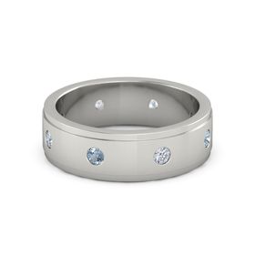 Gemstone Band (7mm wide)