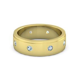 Gemstone Band (7mm wide)