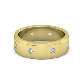 Gemstone Band (7mm wide)