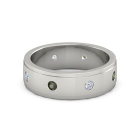 Gemstone Band (7mm wide)