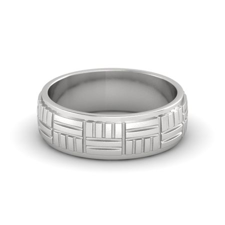 Crosshatch Band Ring Crosshatch Band Ring
