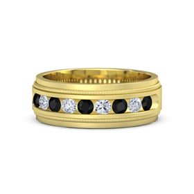 Milgrain Crown Band (3mm round-cut)