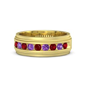 Milgrain Crown Band (3mm round-cut)