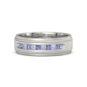 Milgrain Crown Band (2mm gem)