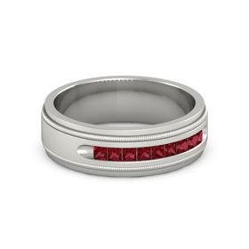 Milgrain Crown Band (2mm gem)