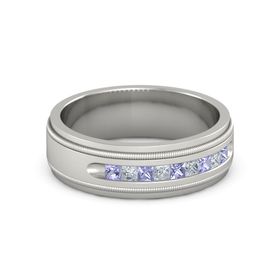 Milgrain Crown Band (2mm gem)