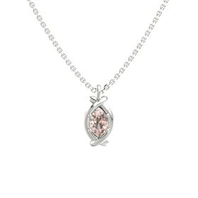 Oval Knot Embrace Pendant