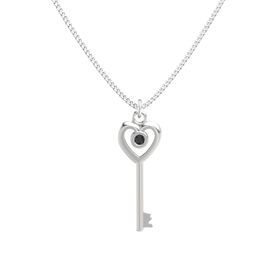 Heart Key Pendant