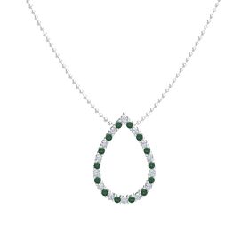 Small Brilliant Teardrop Pendant