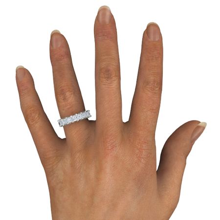 Seven-Stone Artisan Band (3.5mm gems)