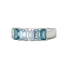 Five-Stone Deco Band