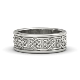 Lindisfame Celtic Wedding Band
