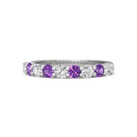 Nine-Gem Band Ring
