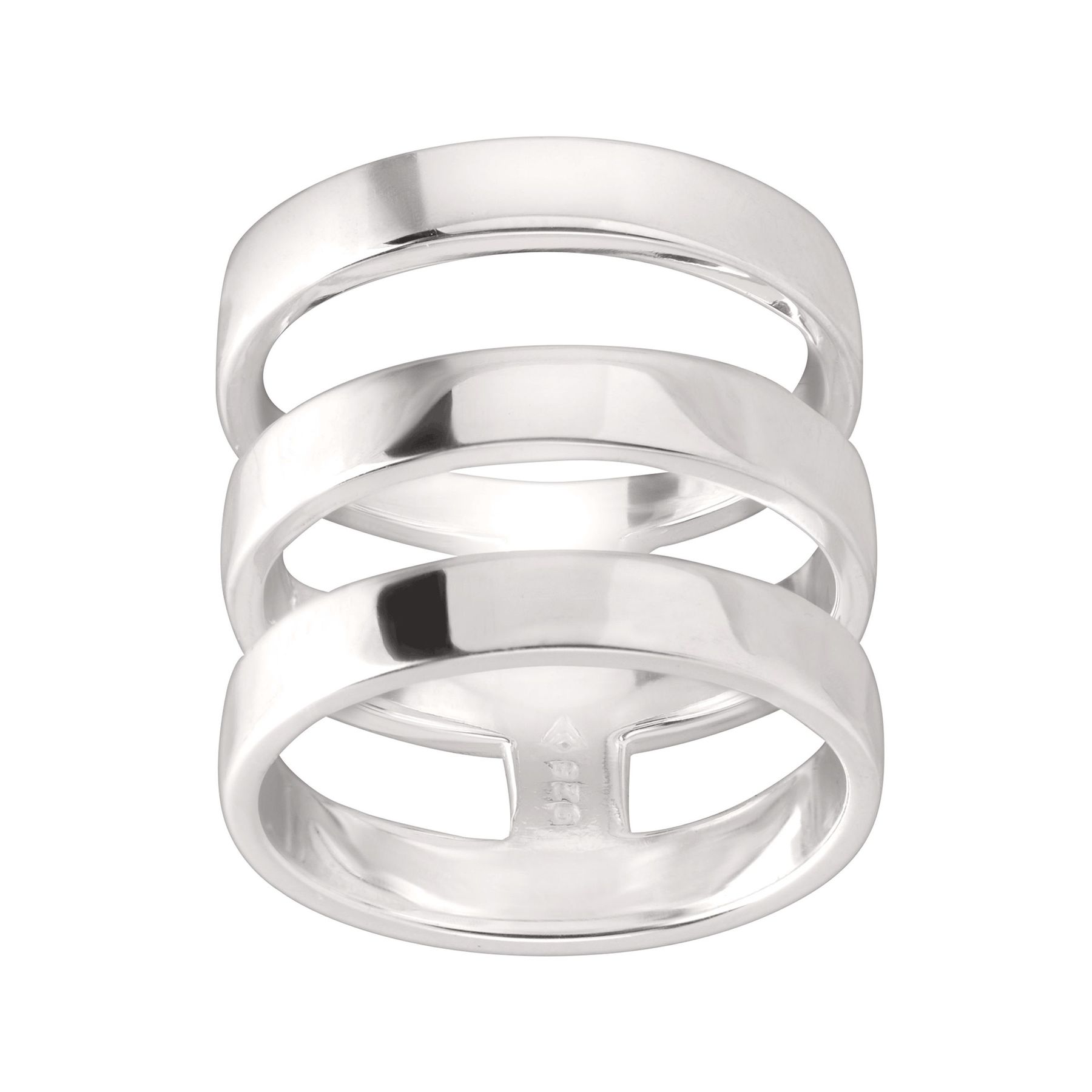 contemporary silver rings