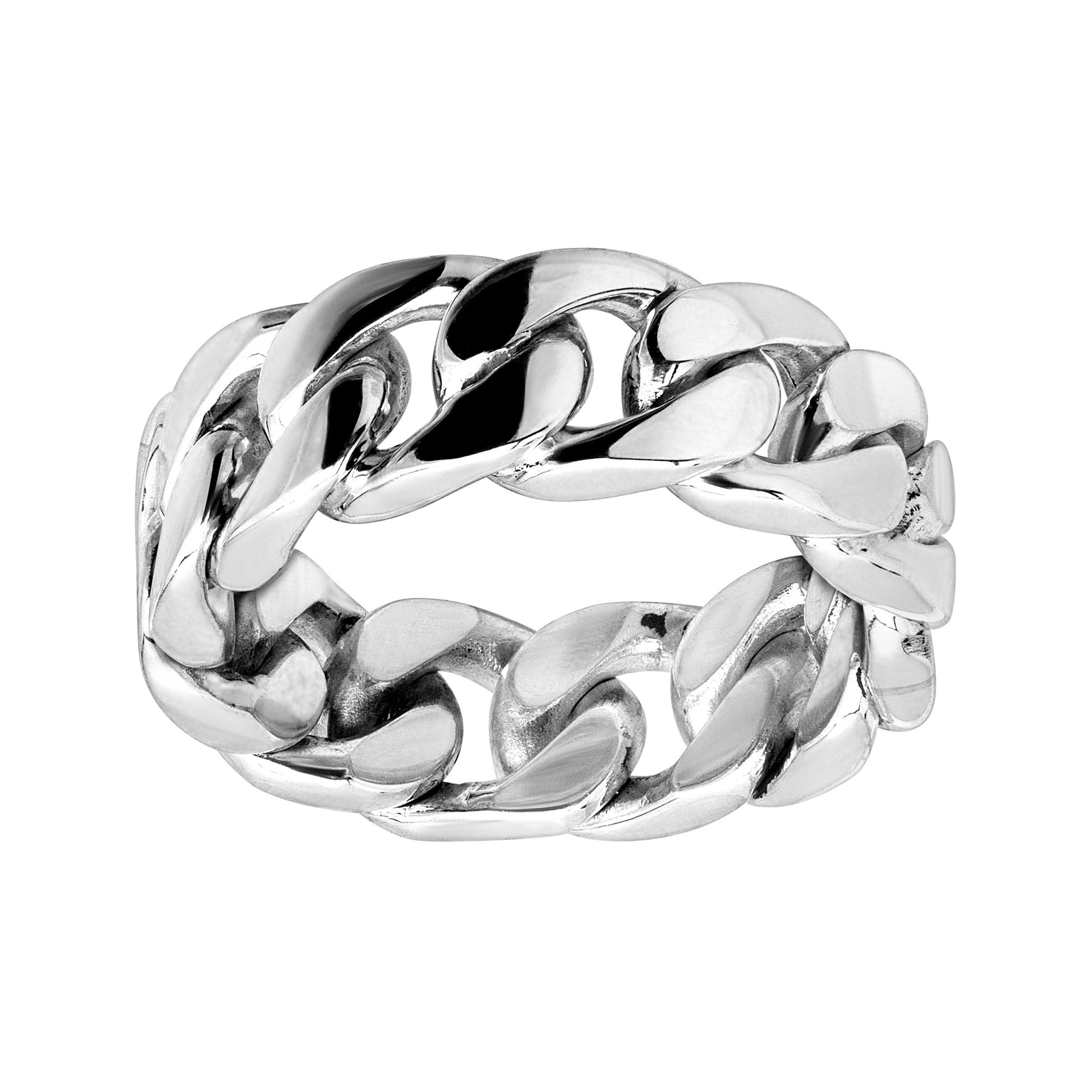 Sterling Silver | Chain Link Ring | Silpada