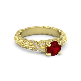 Knotted Bouquet Ring