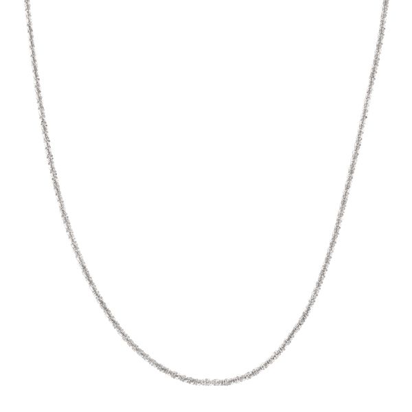 Criss-Cross Chain Necklace in Sterling Silver | Criss-Cross Chain ...