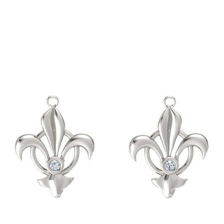 fleur de lis earings