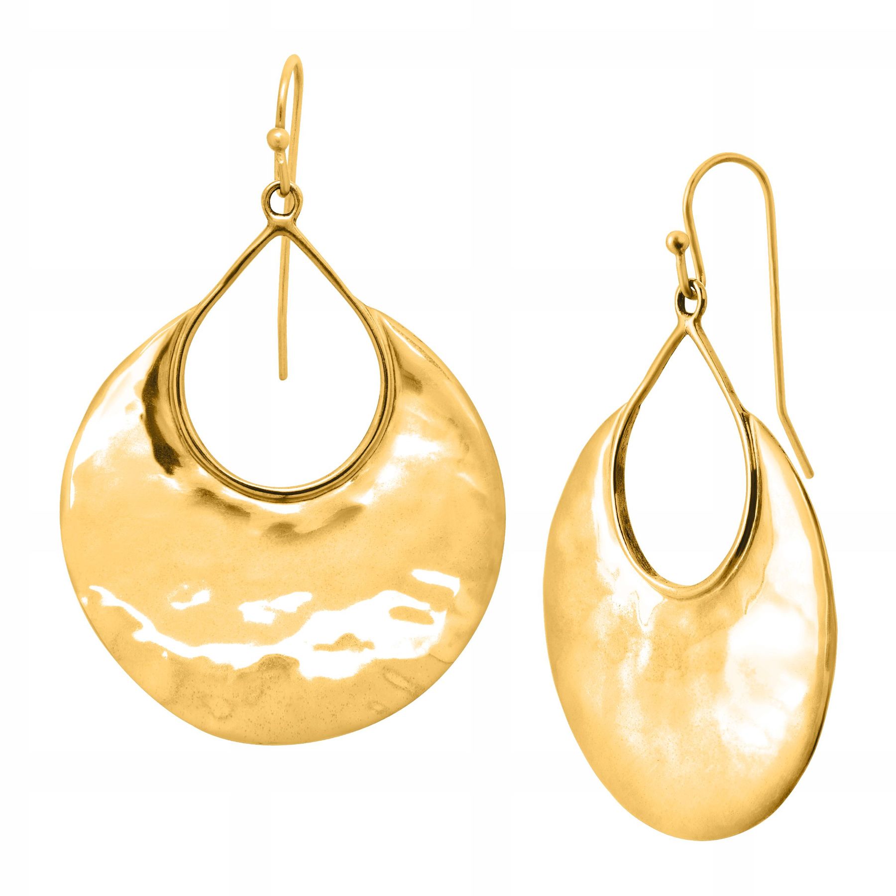 Silpada 'Crescent Drop' Earrings in 14K 