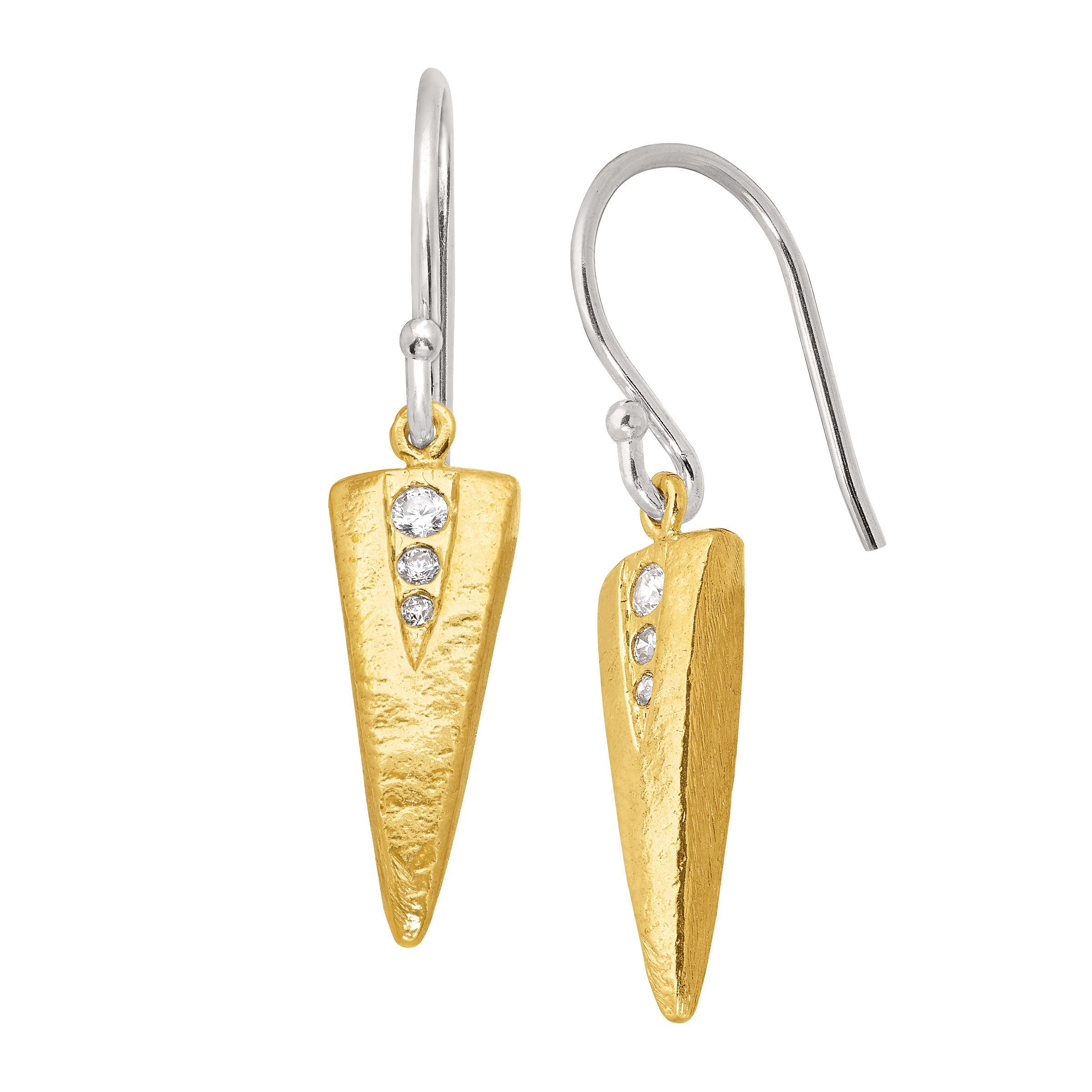 silpada cubic zirconia earrings