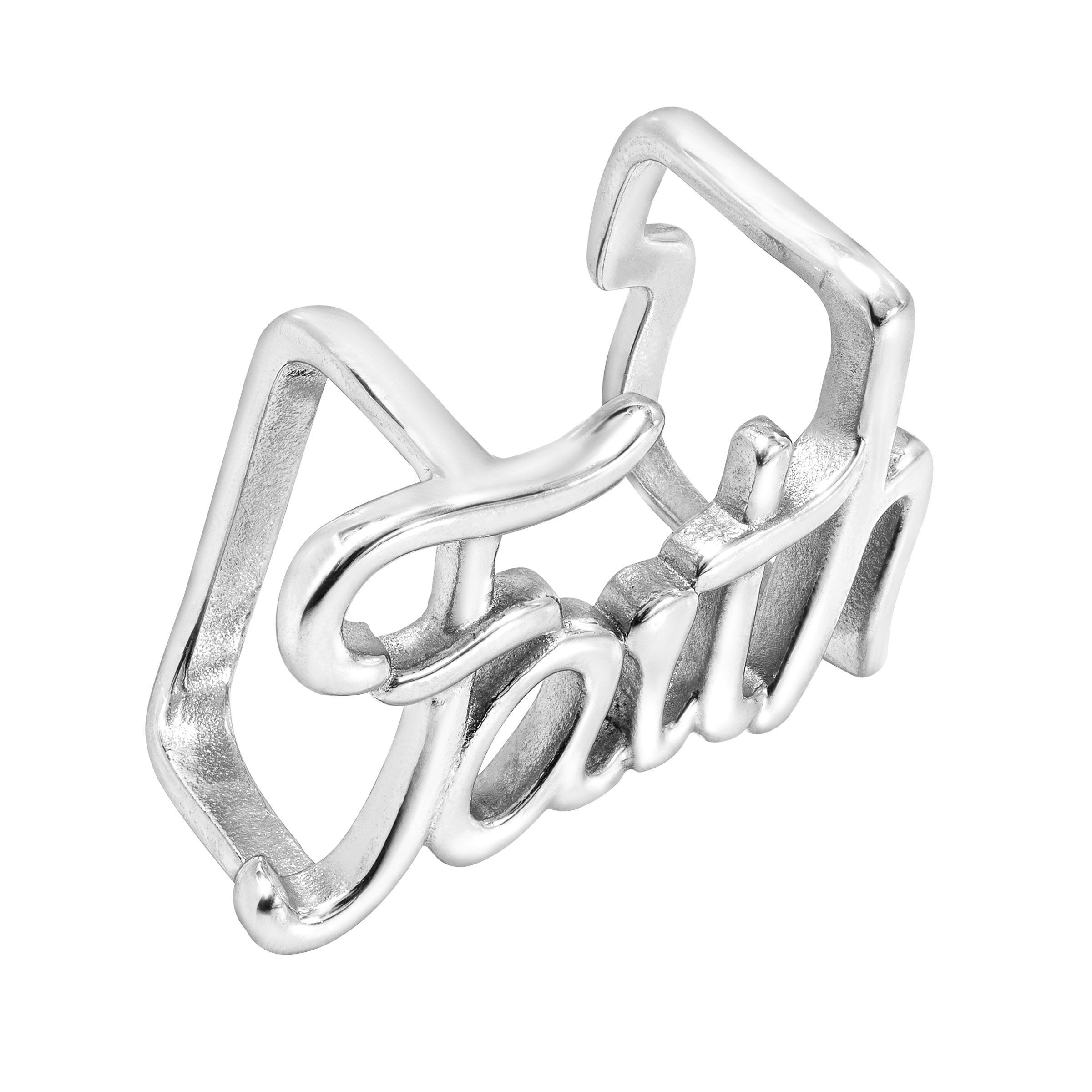 beFITting 'Faith' Fitness Band Accessory in Stainless Steel 98087825012